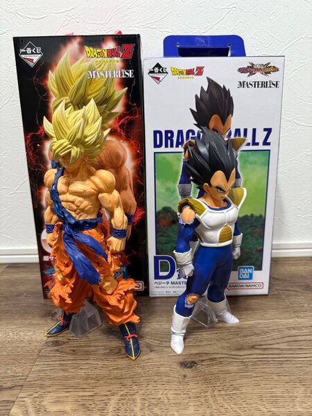 ドラゴンボール 一番くじ C賞 D賞 超サイヤ人孫悟空 ベジータ フィギュア VSオムニバスBRAVE オムニバスCROSS