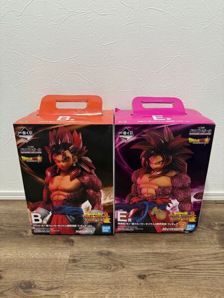 ドラゴンボール 一番くじ フィギュア B賞 ベジット ゼノ E賞 孫悟空 ゼノ HEROES MISSION