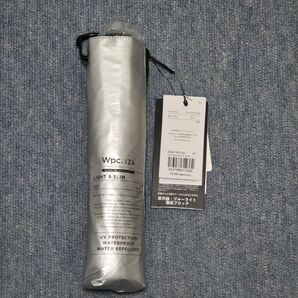 タグ付き新品未使用 Wpc IZA(イーザ) 【LIGHT&SLIM】 日傘 折りたたみ ライト&スリム シルバー