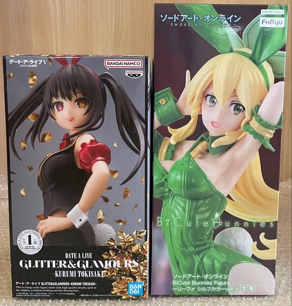 プライズ フィギュア デート・ア・ライブ 時崎狂三 ソードアート・オンライン リーファ セット