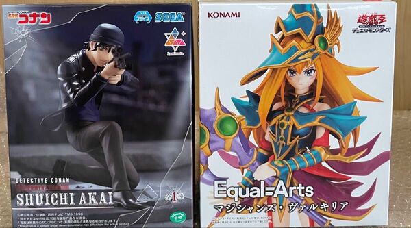 プライズ フィギュア 名探偵コナン 赤井秀一 遊戯王 Equal=Arts マジシャンズ・ヴァルキリア セット