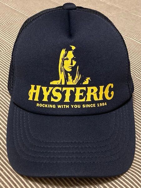 HYSTERIC GLAMOUR ヒステリックグラマー メッシュキャップ ネイビー ヒスガール ユニセックス