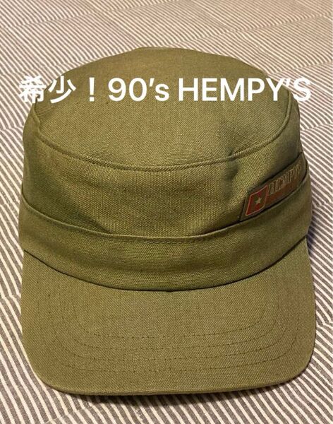 希少!90’s HEMPY’S ヘンピーズ ワークキャップ Made In U.S.A.