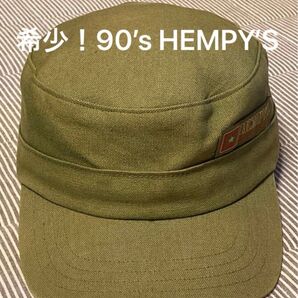 希少!90’s HEMPY’S ヘンピーズ ワークキャップ Made In U.S.A.