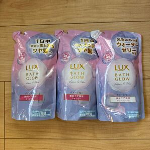 LUX バスグロウ リペア&シャイン シャンプー&トリートメント つめかえ用3点セット