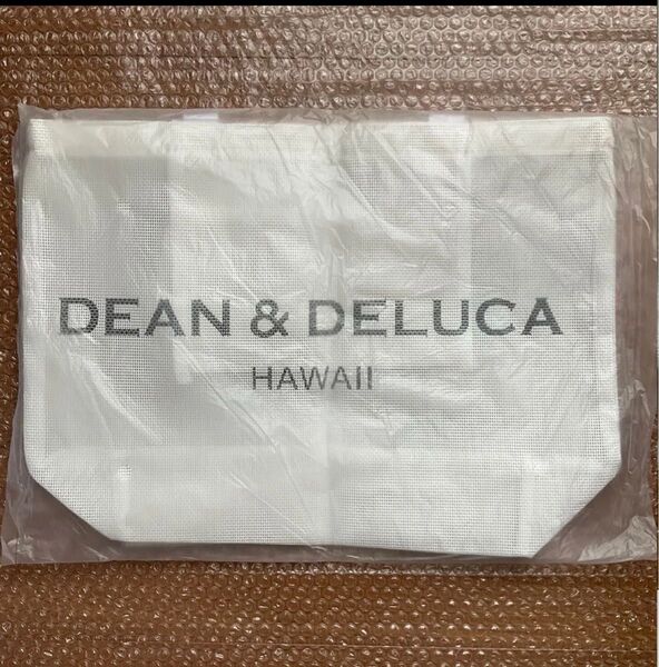 DEAN&DELUCA ディーンアンドデルーカ メッシュトートバッグ ホワイト