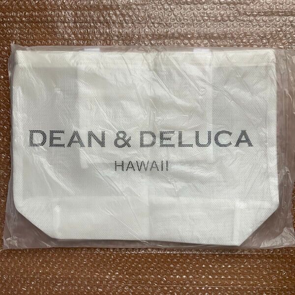 DEAN&DELUCA ディーンアンドデルーカ メッシュトートバッグ ホワイト