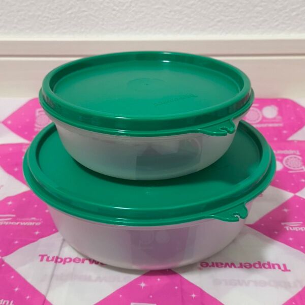 タッパーウェア ハンディボール(小&大)Tupperware