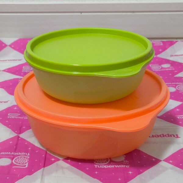 タッパーウェア ハンディボール(小&大)Tupperware