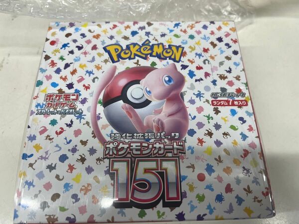 151 ポケモンカード 強化拡張パック 1BOX シュリンク付き