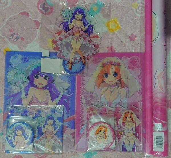 【新品】WEBくじ ひぐらしのなく頃に卒 まとめセット B2タペストリー(竜宮レナ) BIGアクリルスタンド(羽入) 缶バッジ…