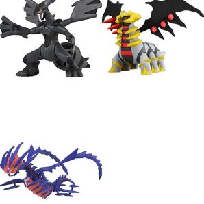 【ほぼ新品】ポケットモンスター モンコレ フィギュア ゼクロム ギラティナ ムゲンダイナ ポケモン ※旧パッケージ版