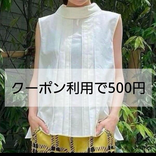 UNIQLO ユニクロ マルニ MARNI シャツ ブラウス タックブラウス ノースリーブ トップス Sサイズ レディース