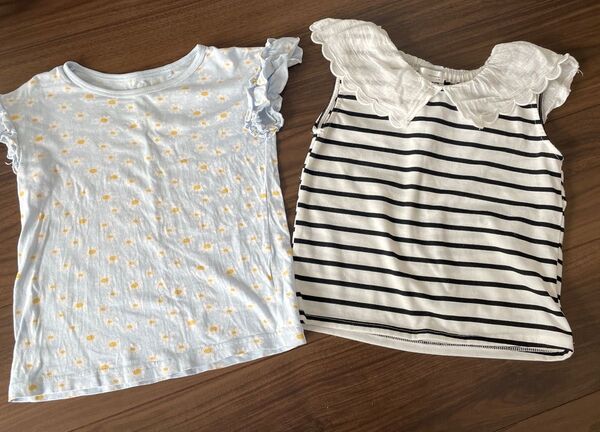 半袖 トップス 110サイズ キッズ服 2点セット