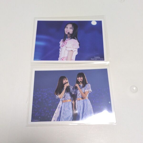 乃木坂46 遠藤さくら 齋藤飛鳥 ライブ生写真2枚 齋藤飛鳥卒業コンサート 真夏の全国ツアー2024 衣装 即購入可
