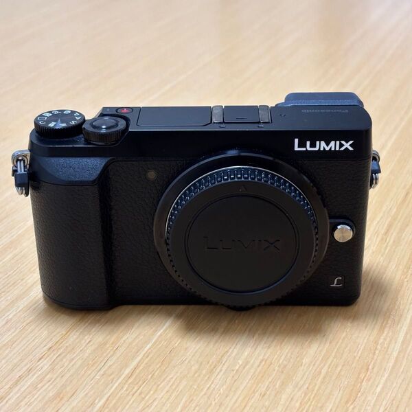 【美品】Panasonic LUMIX DSC-GX7MK2 ブラック ボディ S数3,596 おまけ多数 ミラーレスカメラ