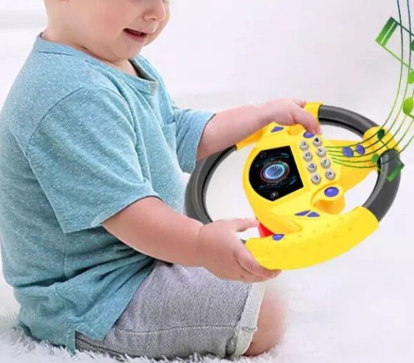 車、ハンドル、おもちゃ、知育玩具、乗り物、音楽、運転、知育玩具、誕生日、電車
