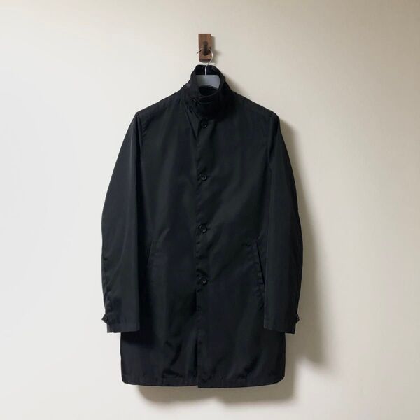 美品 国内正規品 PRADA ナイロンコート テスート ブラック 黒