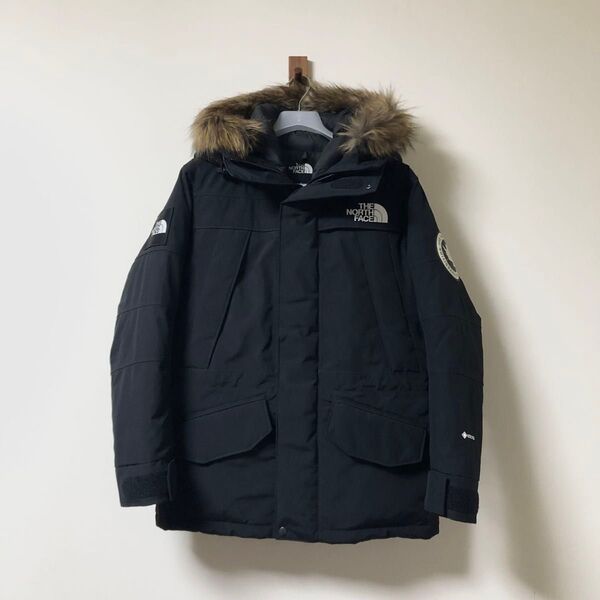 美品 ND92032 ノースフェイス ANTARCTICA PARKA アンタークティカパーカー ダウンジャケット S ブラック