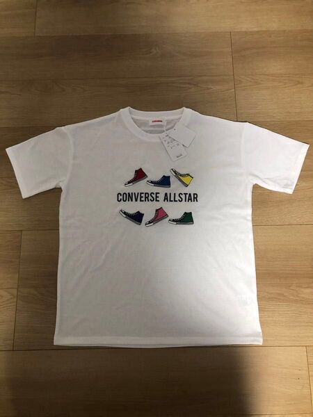 コンバース【CONVERSE】Tシャツ 新品未使用品 Mサイズ ユニセックス 保育士Tシャツ