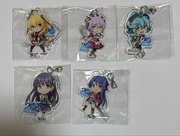 羽プロくじ 閃の軌跡 つながるアクリルチャーム 5個セット