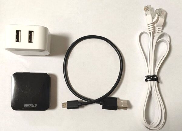 バッファロー BUFFALO 超小型ホテルWIFIルーター WMR-433W ブラック