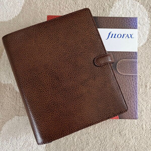 未使用 filofax ファイロファックス 革 手帳 A5 フィンスバリー