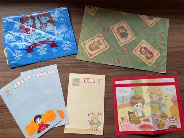 りぼん 付録 吉住渉 イラスト 封筒 便箋 シール まとめ売り