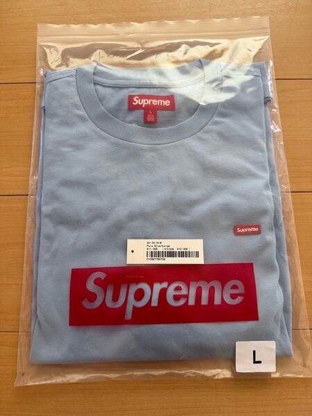 Supreme Small Box Tee "Light Blue" (25SS) シュプリーム ボックスロゴ Tシャツ Lサイズ