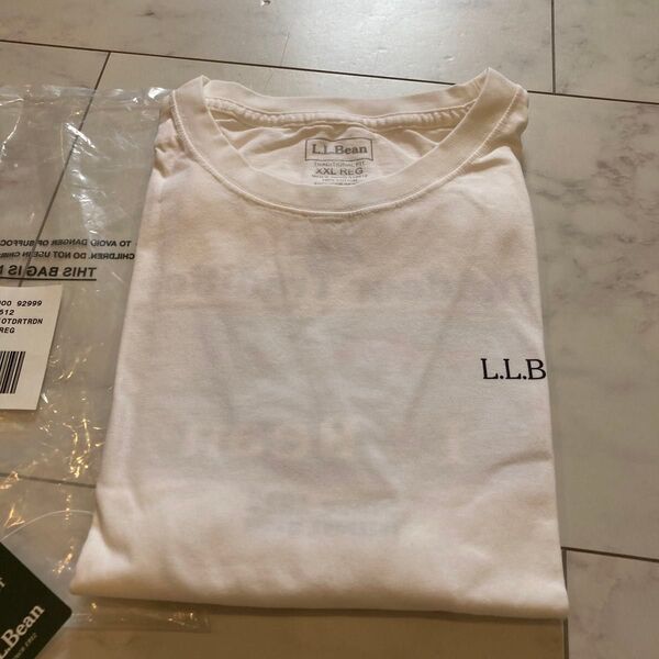 L.L.Bean Tシャツ ホワイト XXL 新品 未使用
