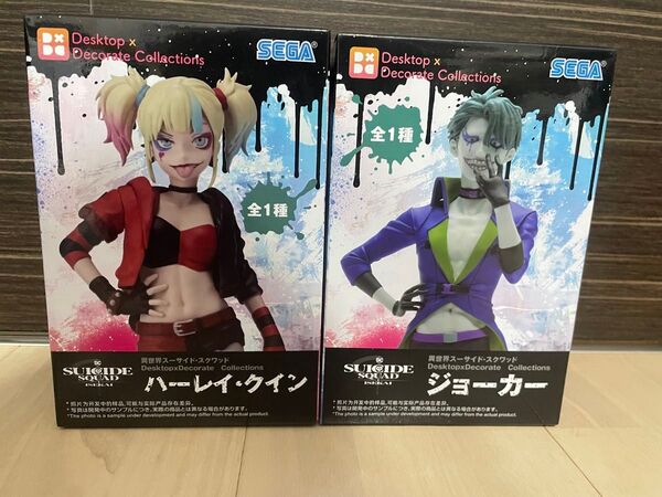 異世界スーサイド・スクワッド Desktop×Decorate Collections ハーレイ・クイン ジョーカー フィギュア