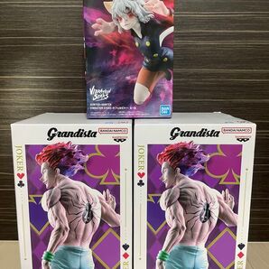 未開封HUNTER×HUNTER ヒソカ Grandista VIBRATION STARS ネフェルピトーフィギュア3体セット