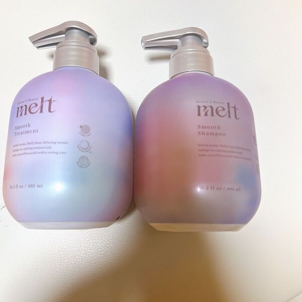 メルト melt スムースシャンプー&トリートメント480ml