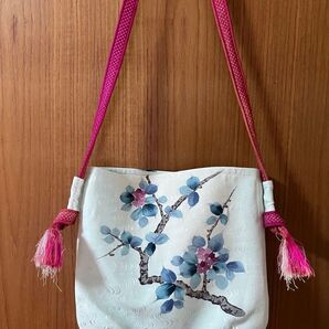 着物リメイク ショルダーバッグ