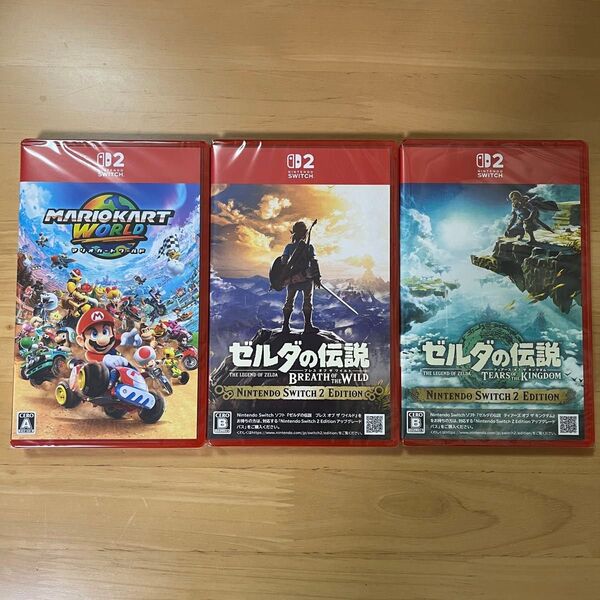 新品未開封 マリオカート ゼルダの伝説 Switch 2 スイッチ 2