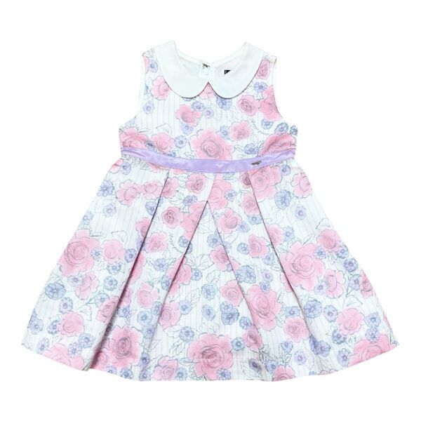 美品 メゾピアノ 100 夏物 フォーマル ワンピース ドレス セレモニー 平成レトロ 女児 Y2K 女の子 00s