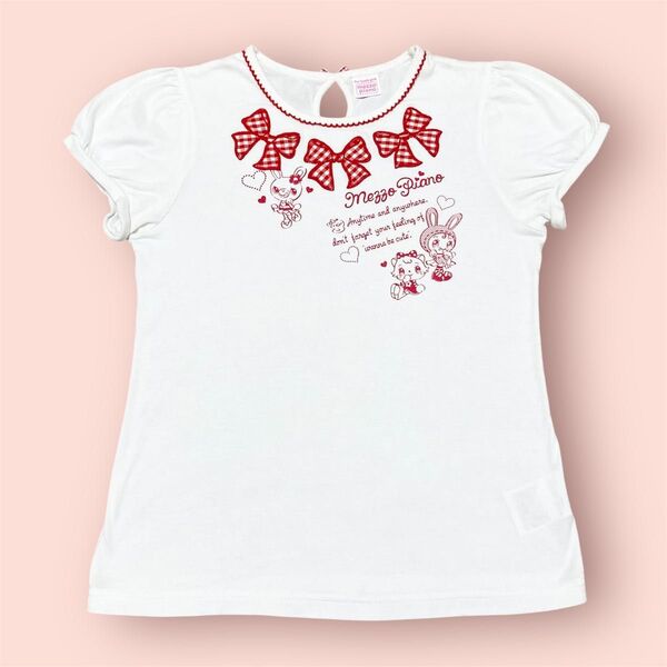 メゾピアノ 140 ベリエちゃん Tシャツ 平成レトロ 女児 Y2K 00s ミミポポ 夏物 トップス 女の子