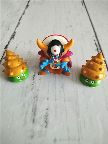 【ドラクエ・ミニフィギュアセット】大魔王ゾーマ+スライムつむり+スライムつむり/(※バスボール伝説の魔王編)/ドラゴンクエスト