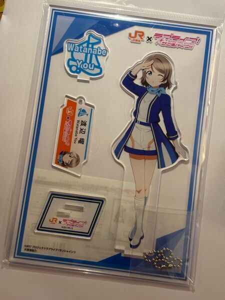 ラブライブサンシャイン 渡辺曜 アクリルスタンド 沼津ゲキ推しキャンペーン Aqours