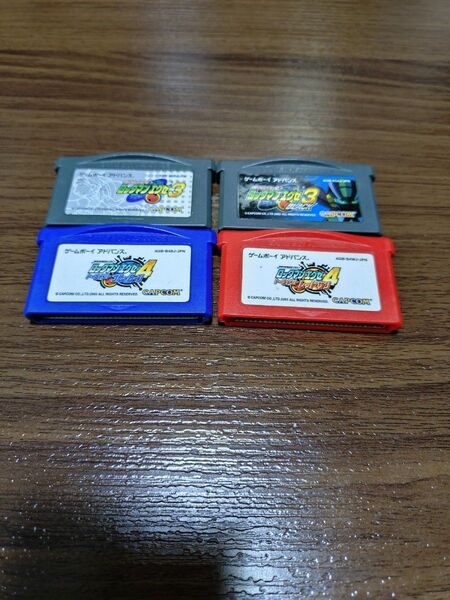 ゲームボーイアドバンス ソフトのみ ロックマンエグゼ 4本セット