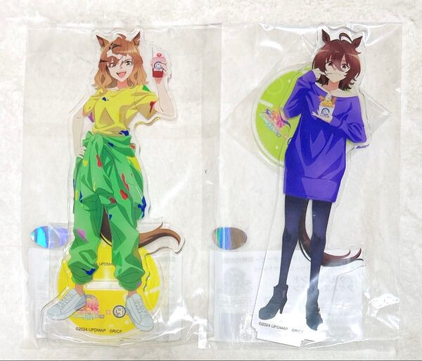 ウマ娘 新時代の扉 ジャングルポケット アグネスタキオン 2点セット ロールアイス アクリルスタンド アクスタ
