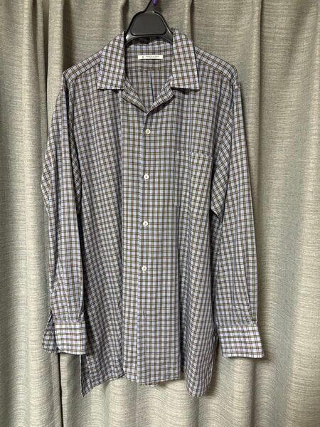 H WOOL ONE PIECE COLLAR SHIRTS