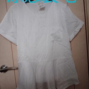 新品タグ付き 涼感裏地付きブラウス 9R オフィスカジュアル等