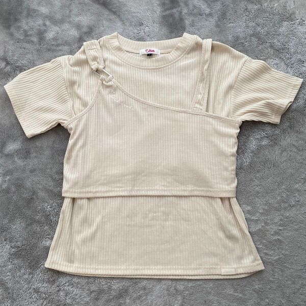 ピンクラテ トップス カットソー 半袖 半袖Tシャツ 女の子 子供服
