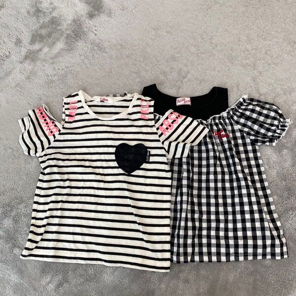 肩出し半袖Tシャツ Tシャツ 半袖Tシャツ キッズ 可愛い半袖Tシャツ 女の子 子供服