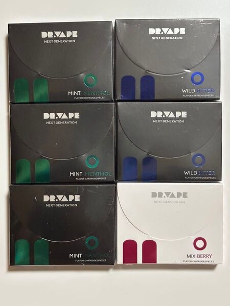 【未開封6箱】DR.VAPEドクターベイプ2専用カートリッジ