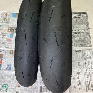 ⑦ダンロップ DUNLOP KR410 110/70 140/70 サーキットONLY CBR250R 公道不可