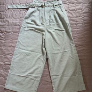 水色 * ワイドパンツ