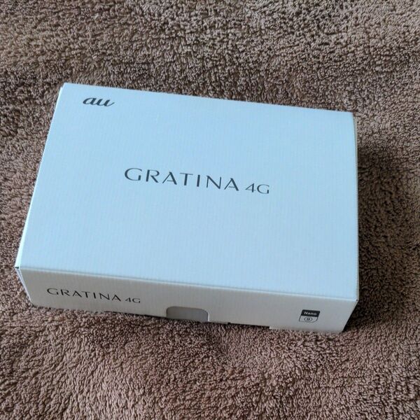 au GRATINA 4G KYF31 ホワイト 新品未使用