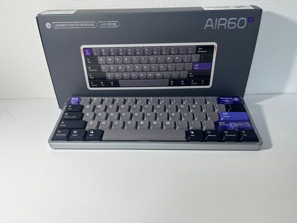 【美品】NuPhy AIR60 HE ラピッドトリガーキーボード
